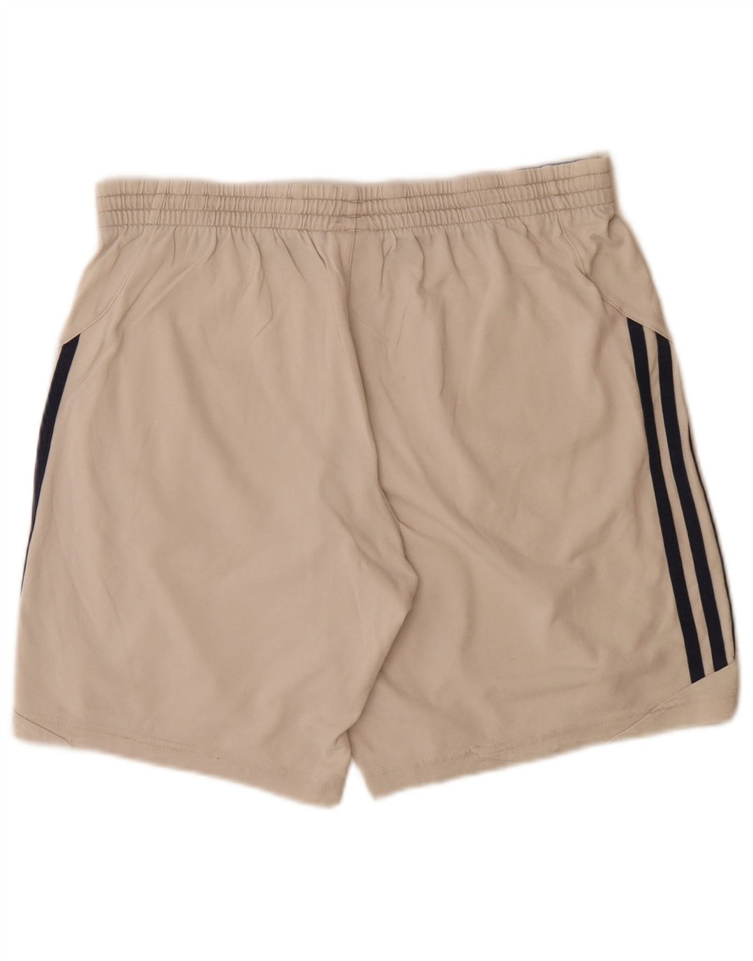 Adidas Mens Climalite Sport Shorts Médio Bege Algodão