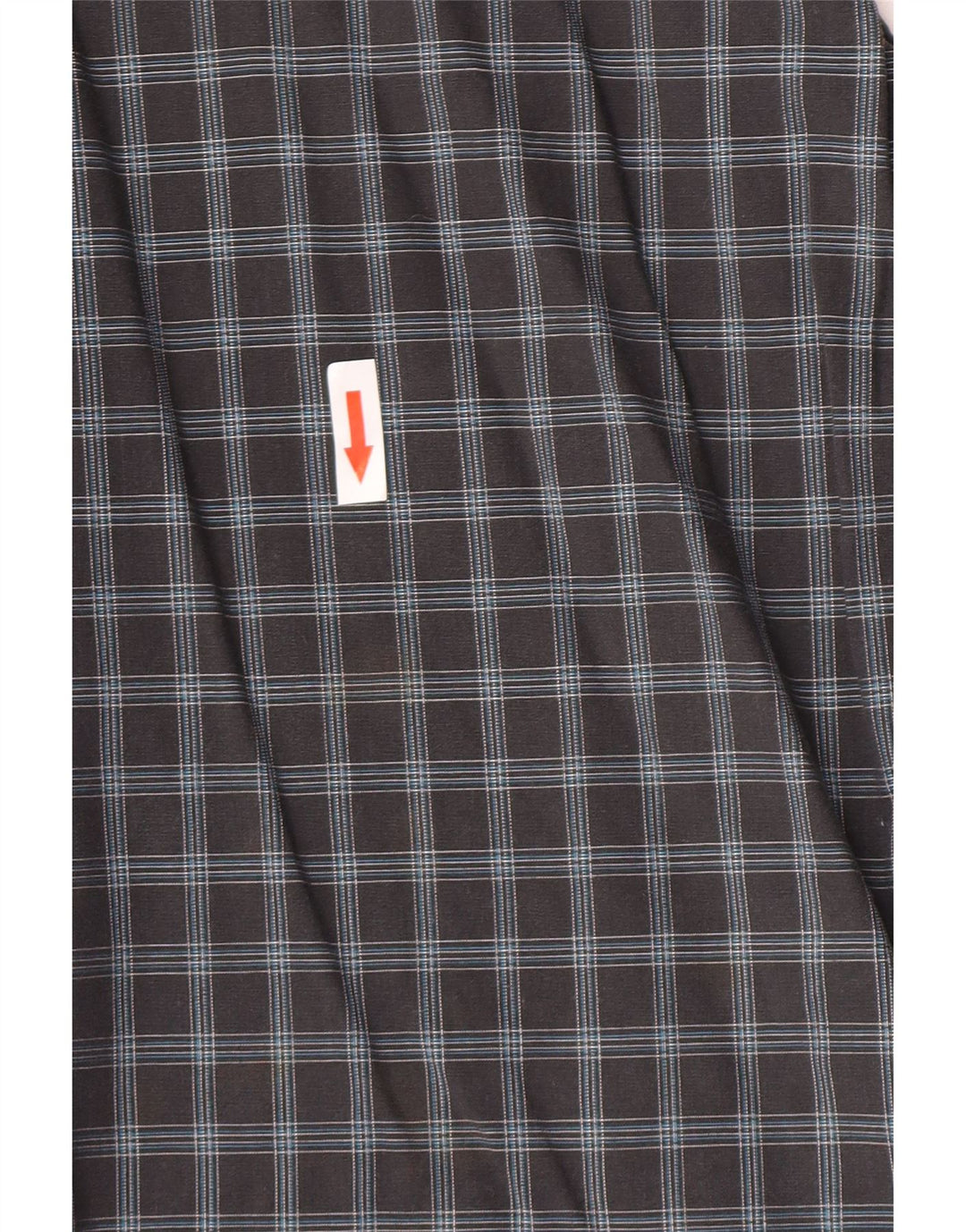 Camisa masculina de manga curta Camel Active XL cinza xadrez algodão