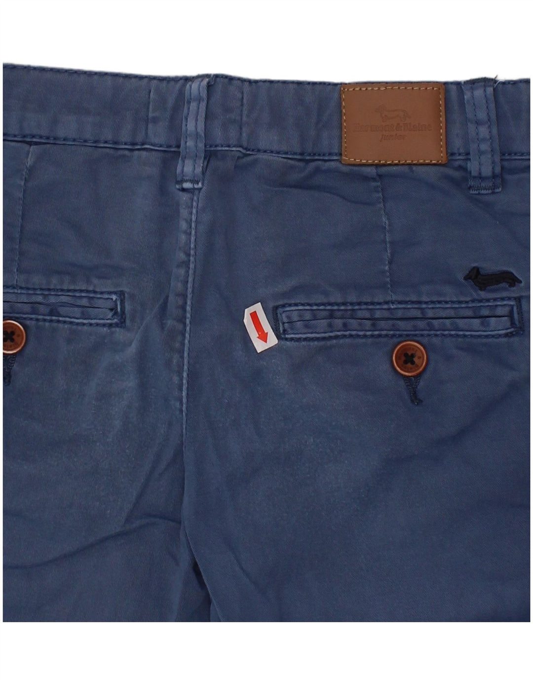 Calça Chino Reta Menino HARMONT & BLAINE 5-6 Anos W22 L20 Azul