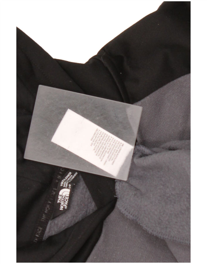 Jumper com capuz para meninos THE NORTH FACE 11-12 anos grande bloco cinza