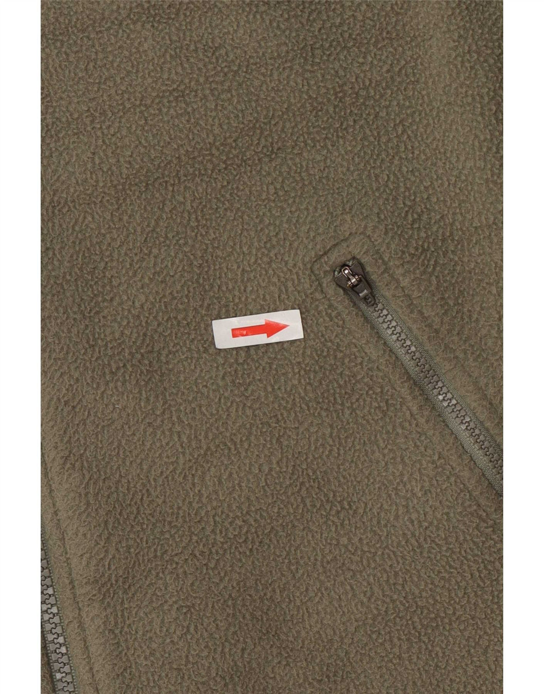 Colete de lã feminino Berghaus UK 14 poliéster cáqui médio