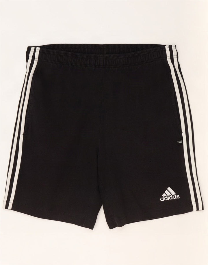Adidas Mens Sport Shorts Médio Algodão Preto