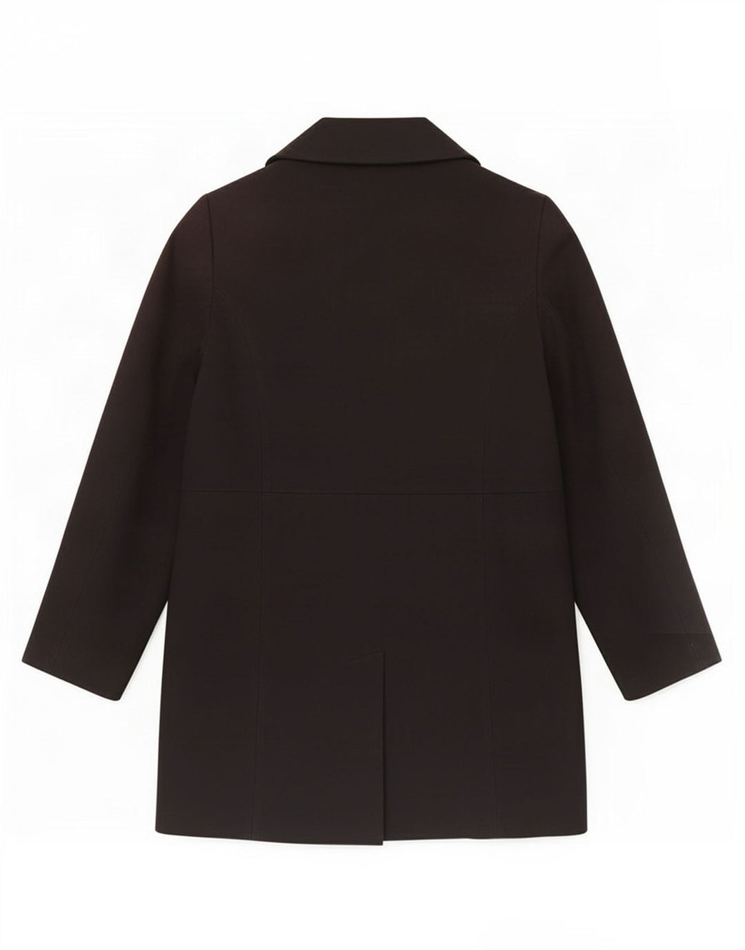 Casaco impermeável feminino Marks & Spencer Reino Unido 16 grande poliéster preto