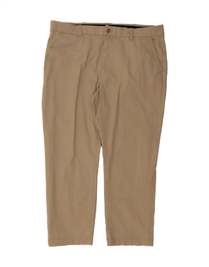CHAPS Mens Straight Chino Trousers W42 L30 Beige Cotton Vintage Chaps and Second-Hand Chaps from Messina Hembry 