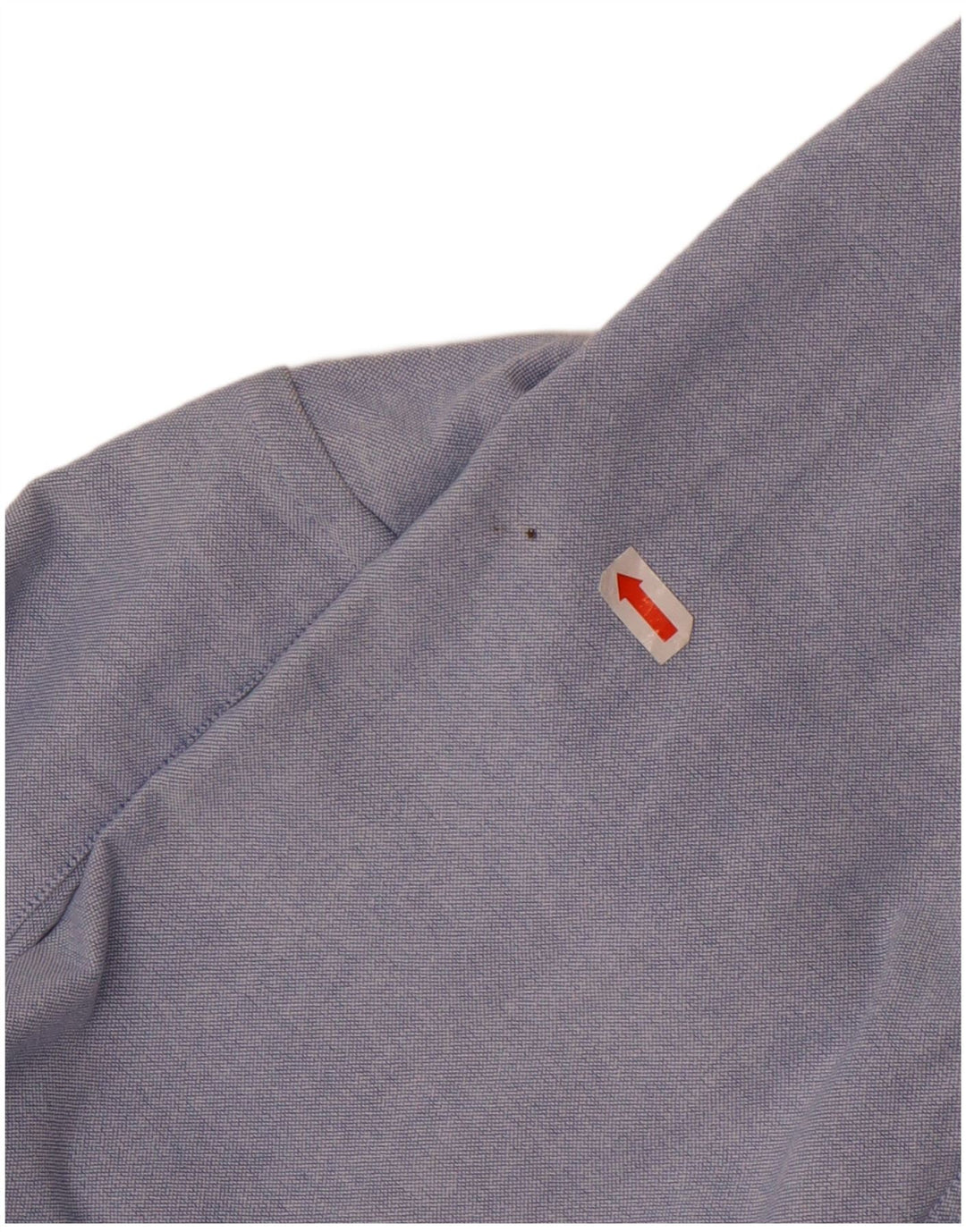 Camisa masculina Marina Militare pequena azul algodão