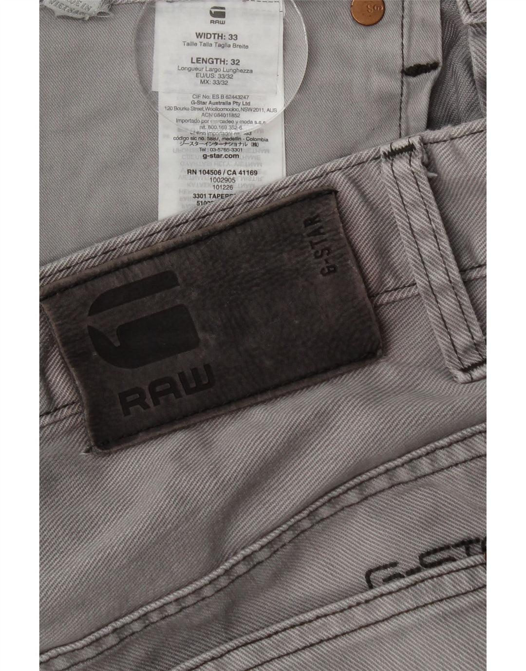 Jeans Slim Masculino W33 L32