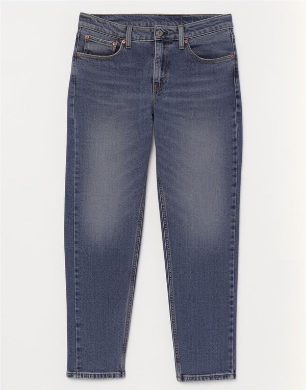 Levi's Masculino 512 Slim Tapered Jeans W30 L30 Azul Algodão Clássico