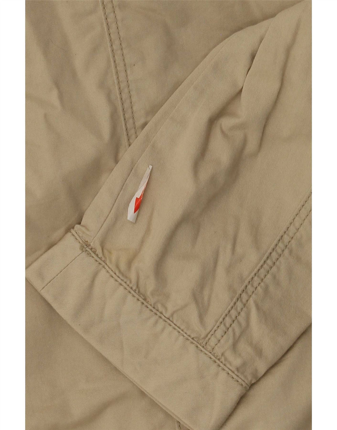 Jaqueta bomber feminina Zara UK 12 algodão bege médio