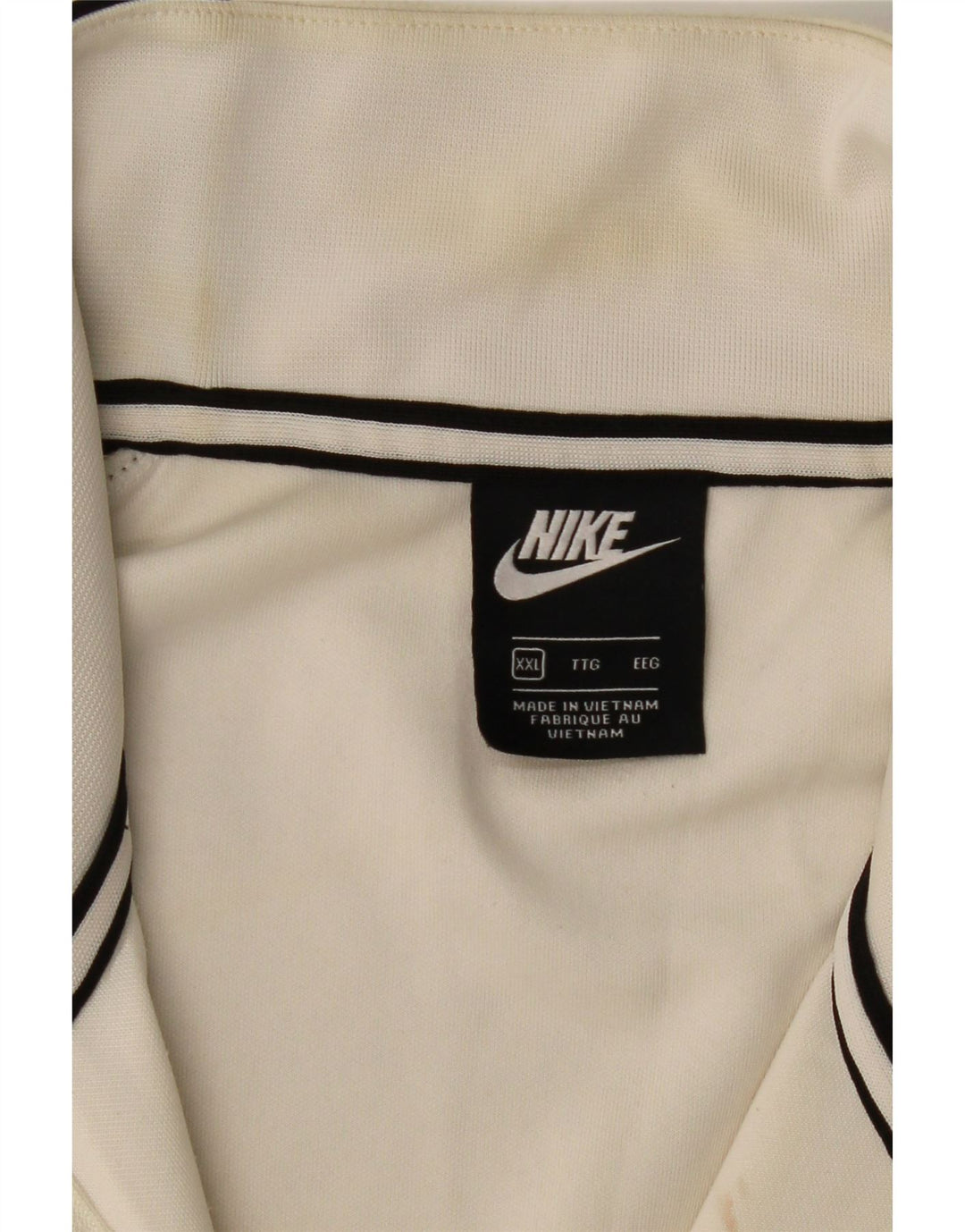 Moletom Nike masculino com zíper 1/4 Jumper 2XL preto colorblock poliéster
