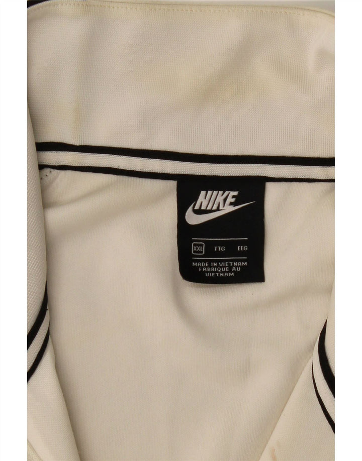 Moletom Nike masculino com zíper 1/4 Jumper 2XL preto colorblock poliéster