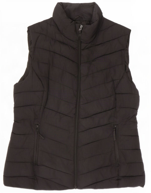 Mountain Warehouse Womens Padded Gilet UK 14 Large Black