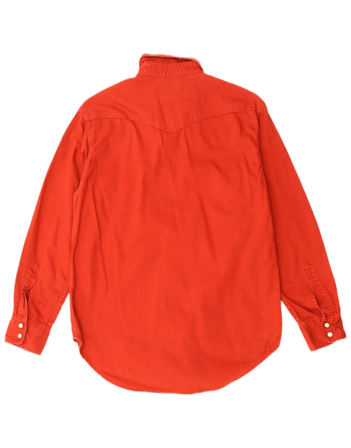 Camisa masculina LEVI'S pequena de algodão vermelho