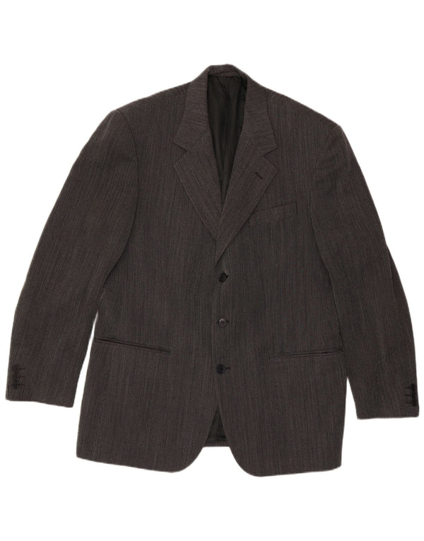 Jaqueta Blazer Masculina Ferre com 3 Botões UK 38 Cinza Médio