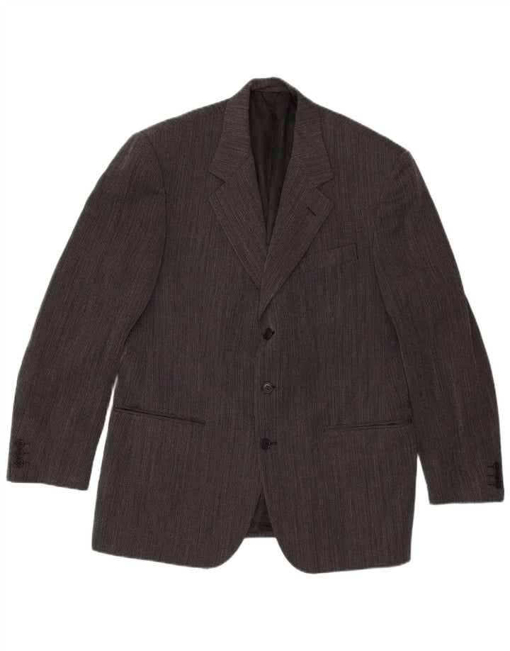 Jaqueta Blazer Masculina Ferre com 3 Botões UK 38 Cinza Médio