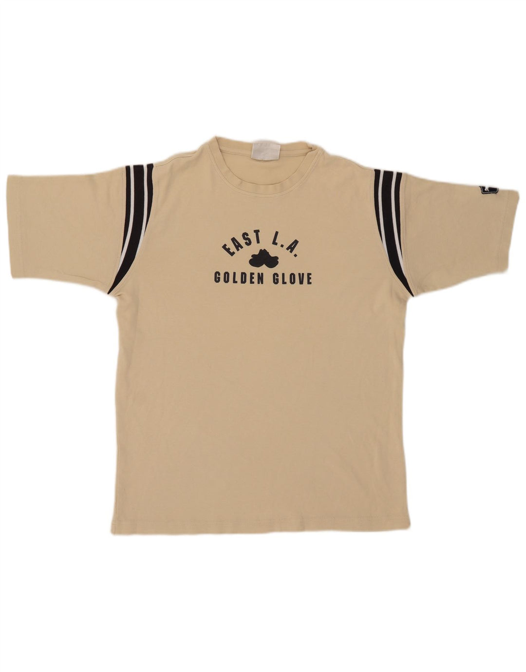 Camiseta masculina Puma Graphic Top Médio Algodão Bege