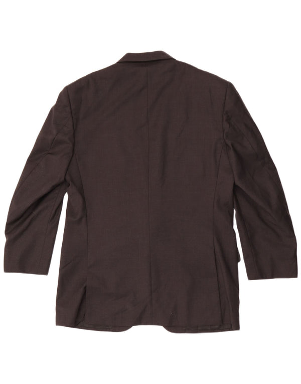 Jaqueta blazer masculina Pierre Cardin com 2 botões IT 50 grande lã cinza