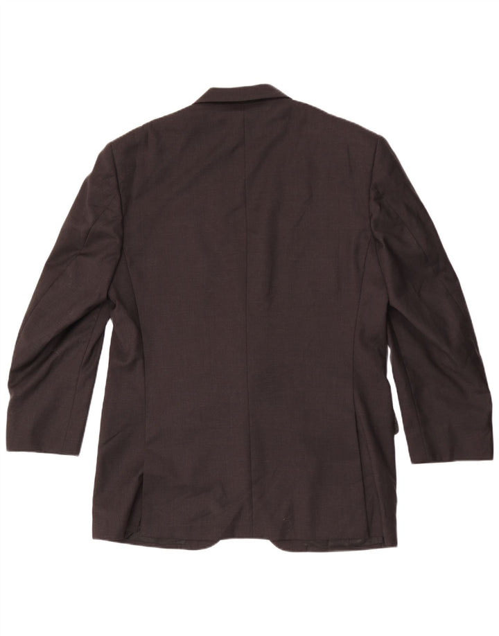 Jaqueta blazer masculina Pierre Cardin com 2 botões IT 50 grande lã cinza