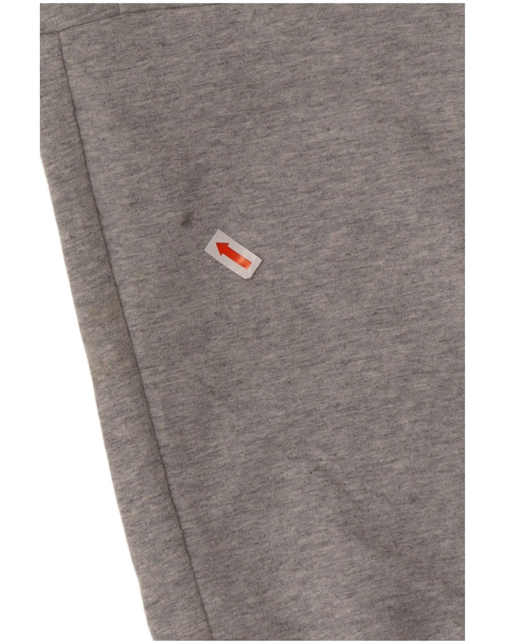 Calça de treino masculina Reebok Joggers pequeno algodão cinza