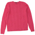 Suéter feminino Marks & Spencer com gola redonda Reino Unido 14 viscose rosa médio