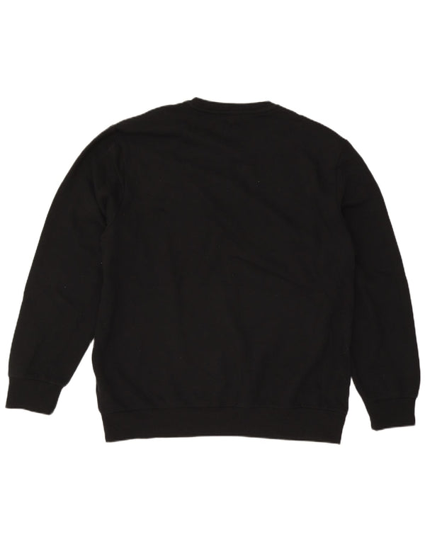 Moletom gráfico masculino True Religion 2XL algodão preto