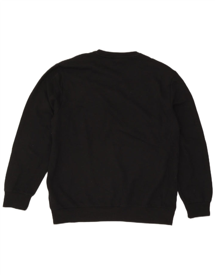 Moletom gráfico masculino True Religion 2XL algodão preto