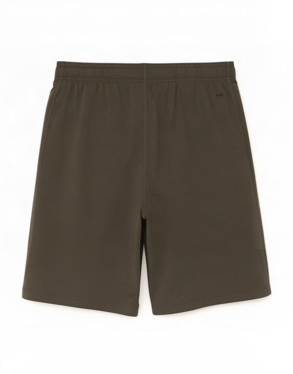 Shorts esportivos masculinos Nike Dri Fit grande poliéster cinza