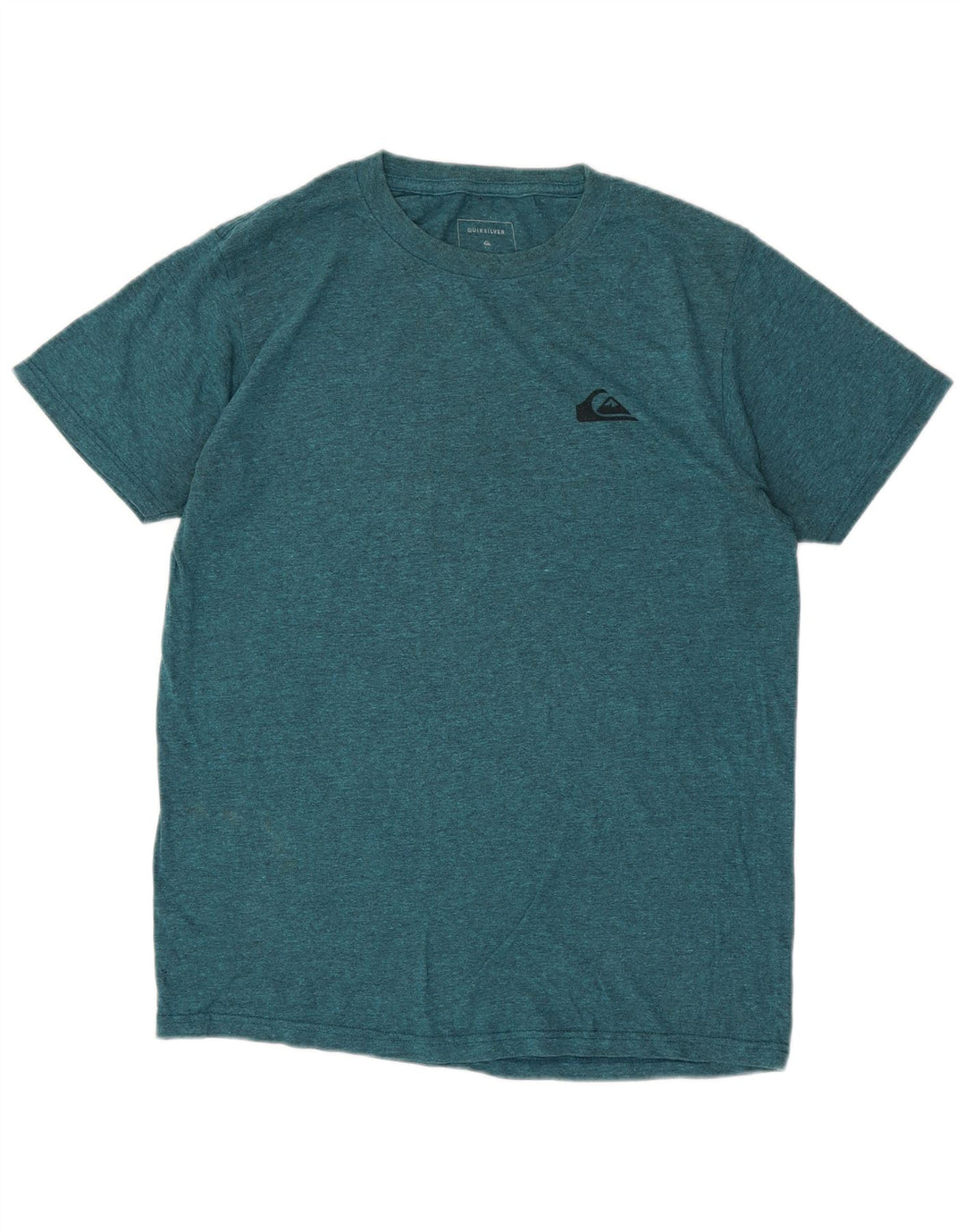 Camiseta masculina Quiksilver Regular Fit Top de algodão azul médio