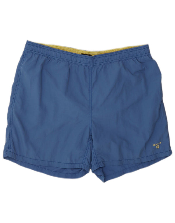 Calções de banho masculinos GANT XL azul poliéster