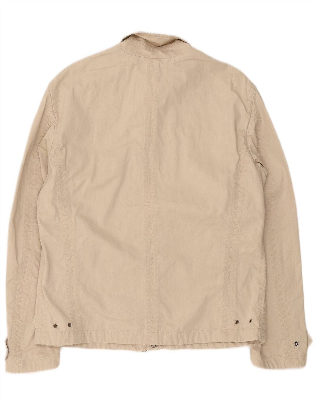 Jaqueta bomber masculina Invicta UK 40 grande algodão bege