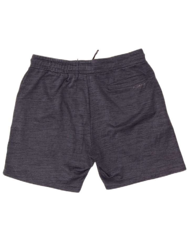 Shorts esportivo masculino Kappa XL azul marinho manchado de poliéster