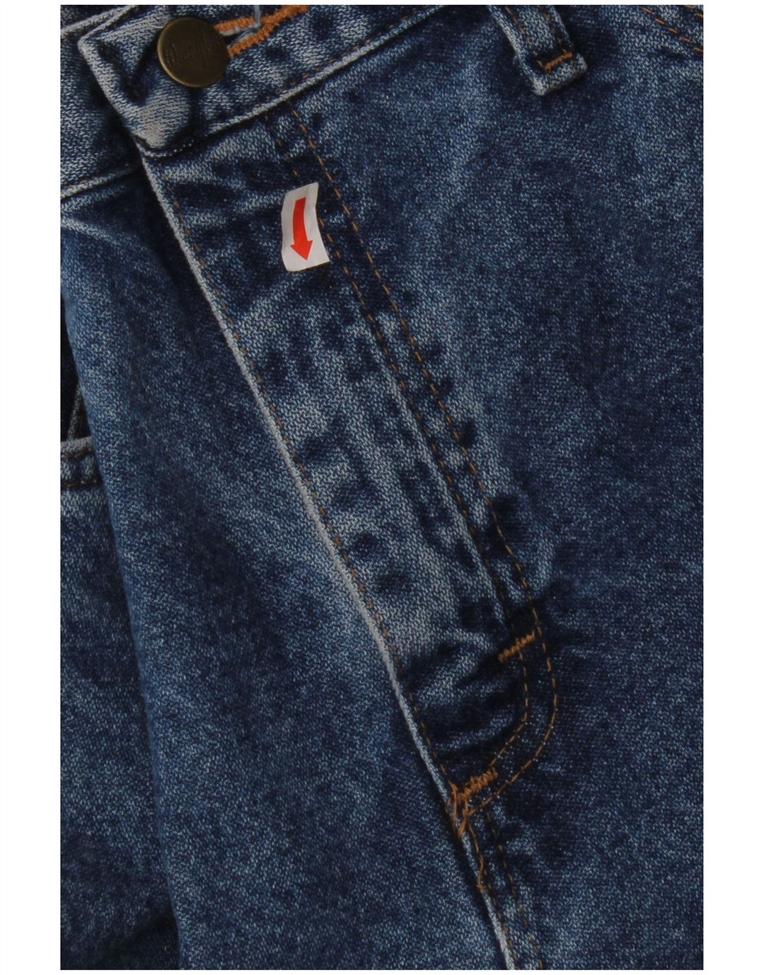 Jeans retos masculinos WRANGLER W34 L34 algodão azul