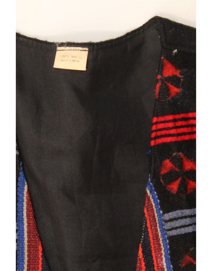 Colete masculino VINTAGE médio multicolorido Fair Isle Wool