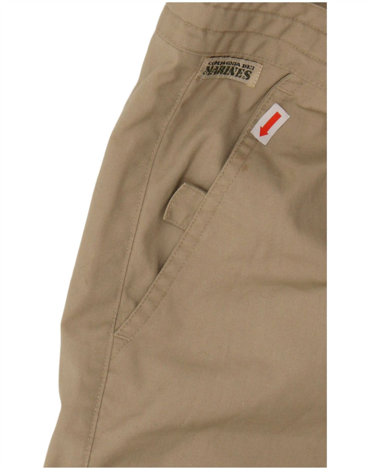 Shorts cargo masculino VINTAGE W34 grande bege