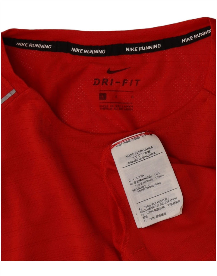 Camiseta Nike Masculina Dri Fit Top Grande Poliéster Vermelho