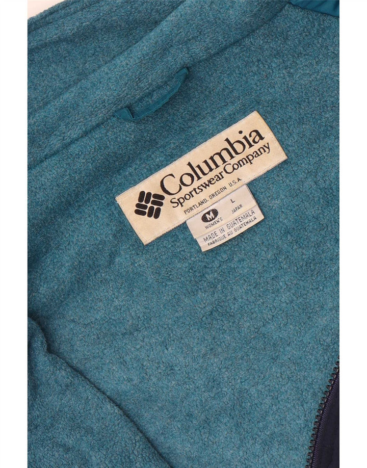 Jaqueta corta-vento feminina Columbia Loose Fit UK 14 azul marinho médio