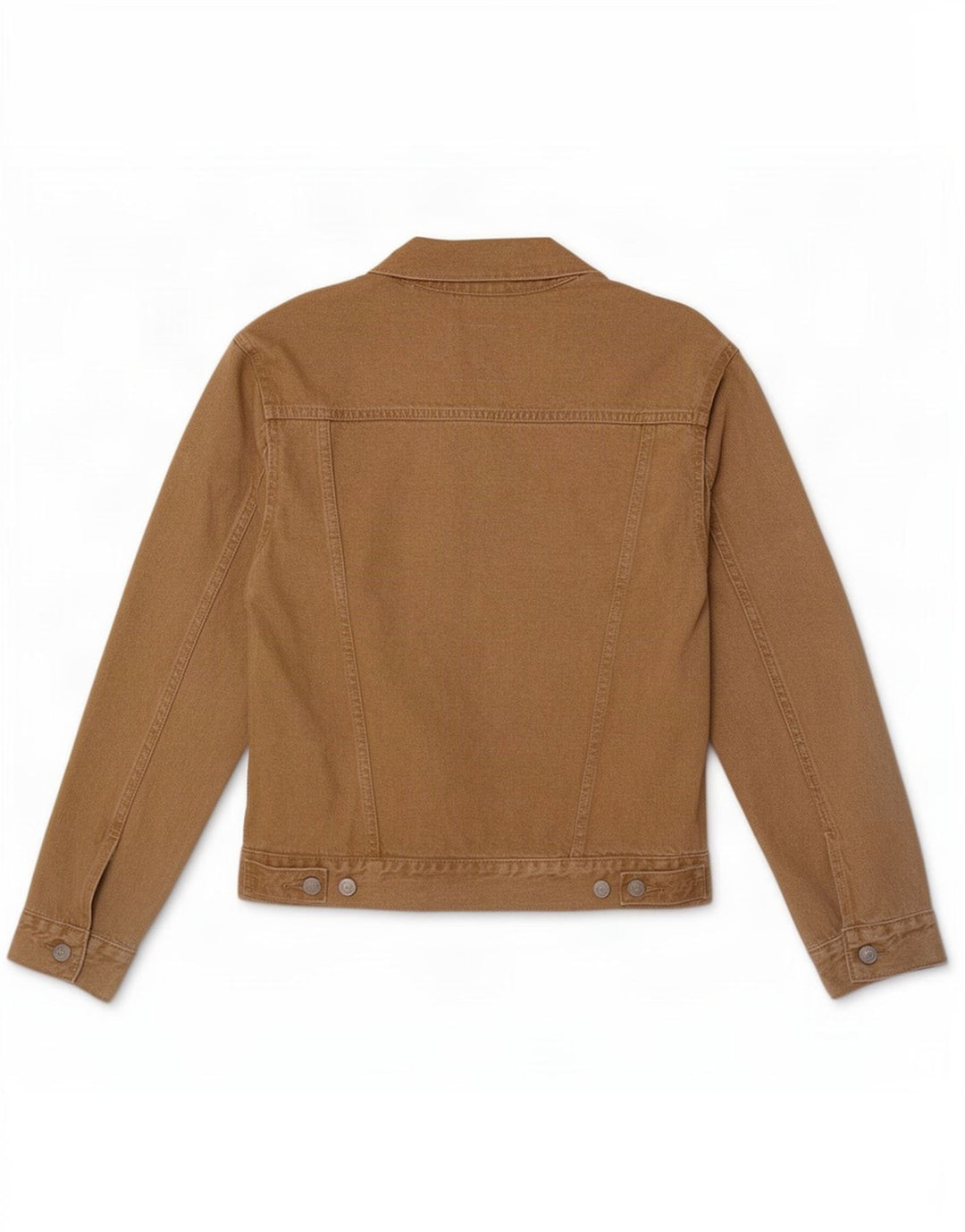 Jaqueta jeans masculina Levi's UK 36 algodão bege pequeno