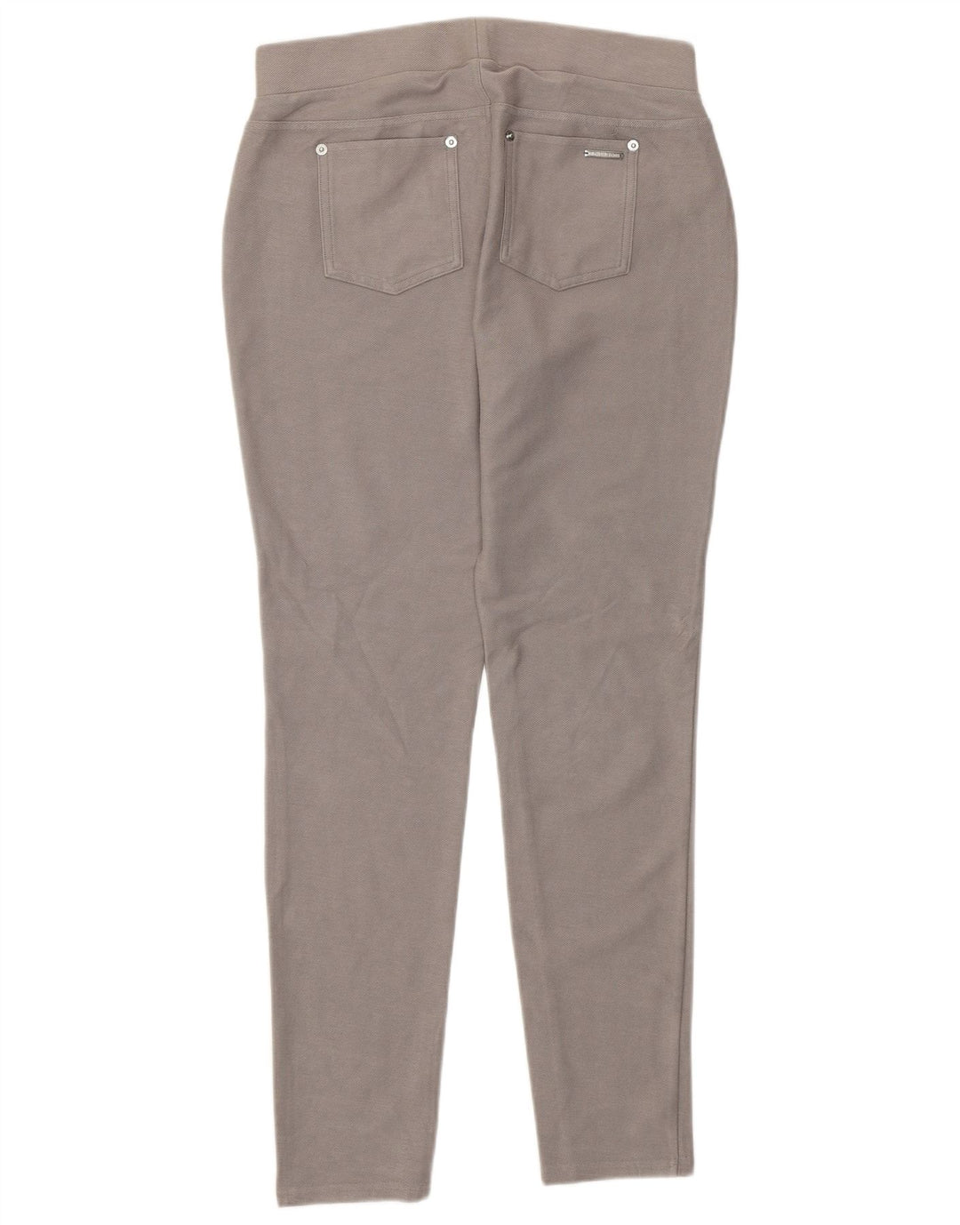 Leggings femininos MICHAEL KORS UK 14 algodão cinza médio
