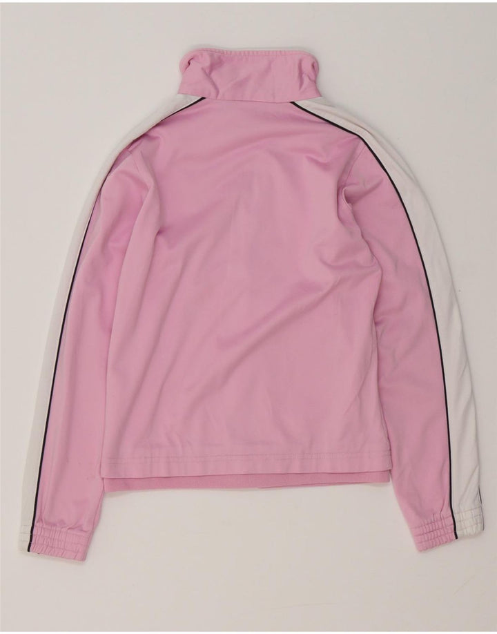 Jaqueta de treino feminina CHAMPION 9-10 anos rosa médio colorblock