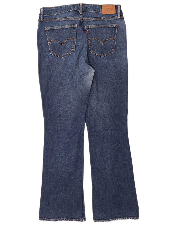 Calça jeans feminina Levi's 725 High Rise Bootcut W31 L32 azul algodão
