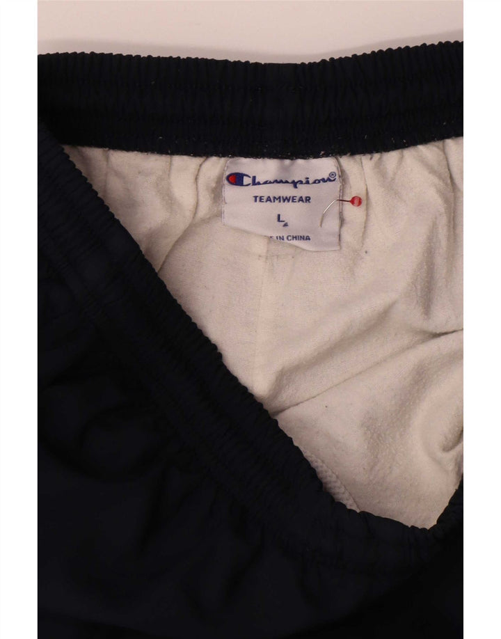Calça esportiva masculina Champion Joggers grande poliéster azul marinho