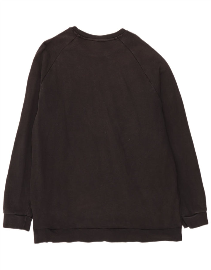 Adidas Mens Moletom Jumper XL Algodão Preto
