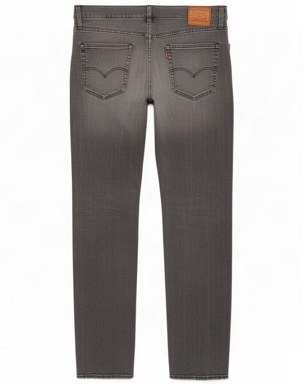 Levi's Mens 502 Tapered Jeans W36 L36 Algodão Cinza