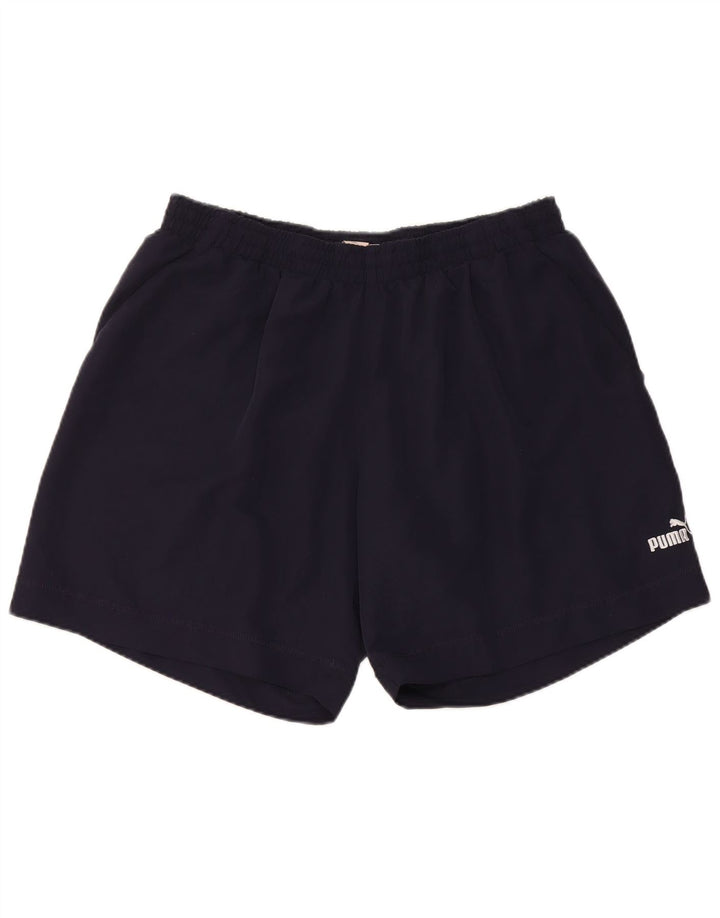 Shorts de natação masculino Puma XL azul marinho poliéster