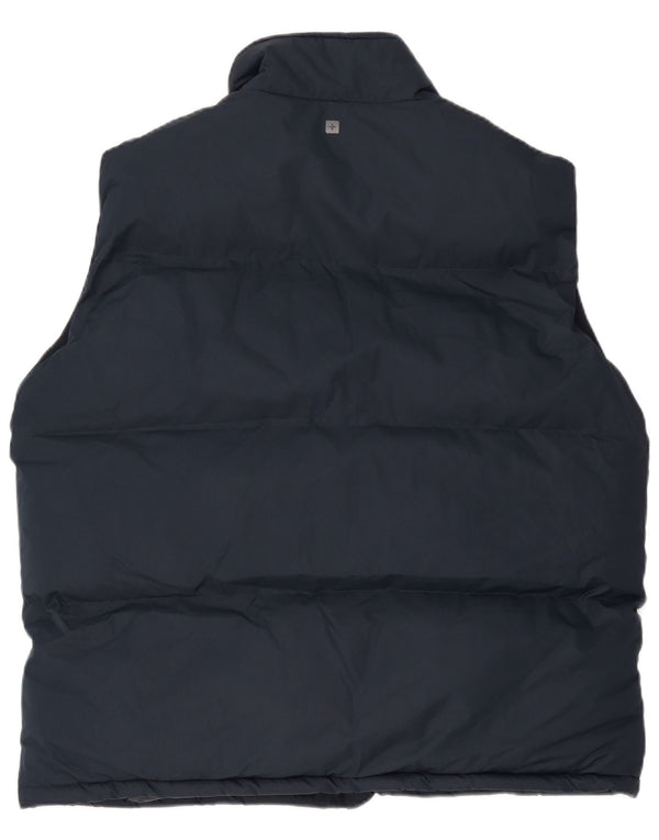 Mountain Warehouse Mens acolchoado Gilet UK 42 XL poliéster azul marinho