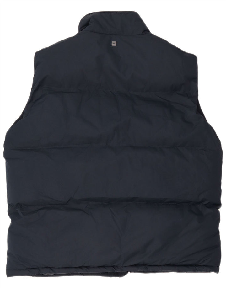 Mountain Warehouse Mens acolchoado Gilet UK 42 XL poliéster azul marinho