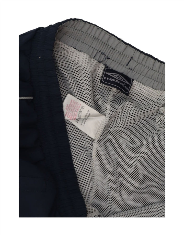 Umbro Mens Graphic Tracksuit Calça Joggers Grande Poliéster Azul Marinho