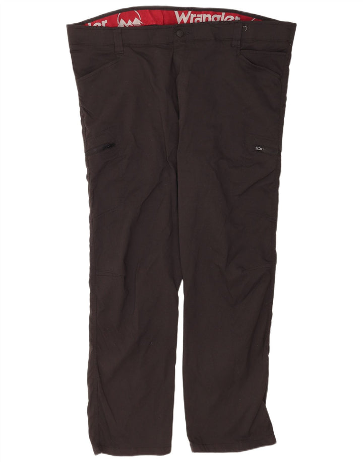 Calça cargo masculina Wrangler reta W44 L30 nylon preto
