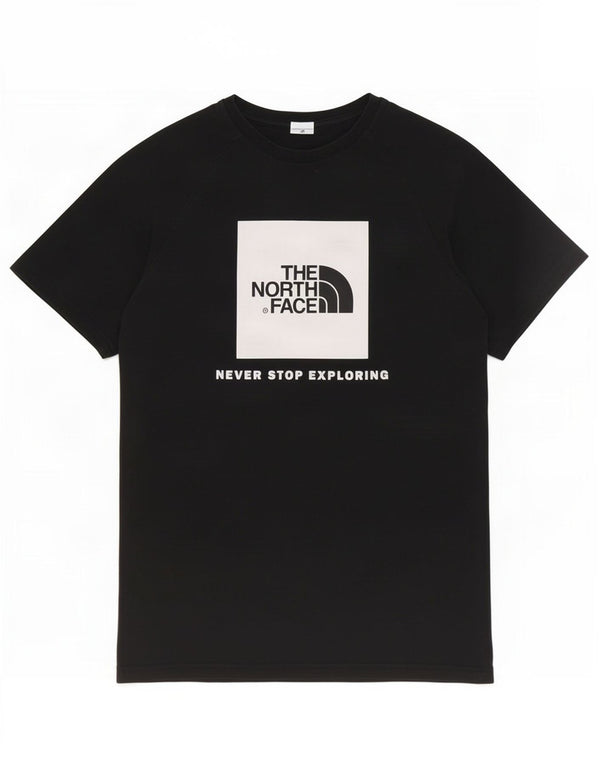 Camiseta gráfica masculina The North Face pequena preta