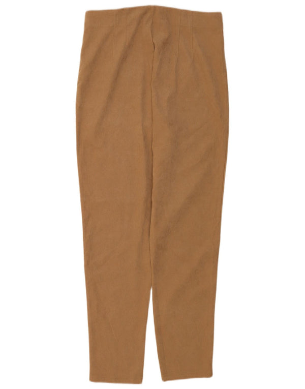 Zara Calça feminina casual slim grande W30 L28 marrom