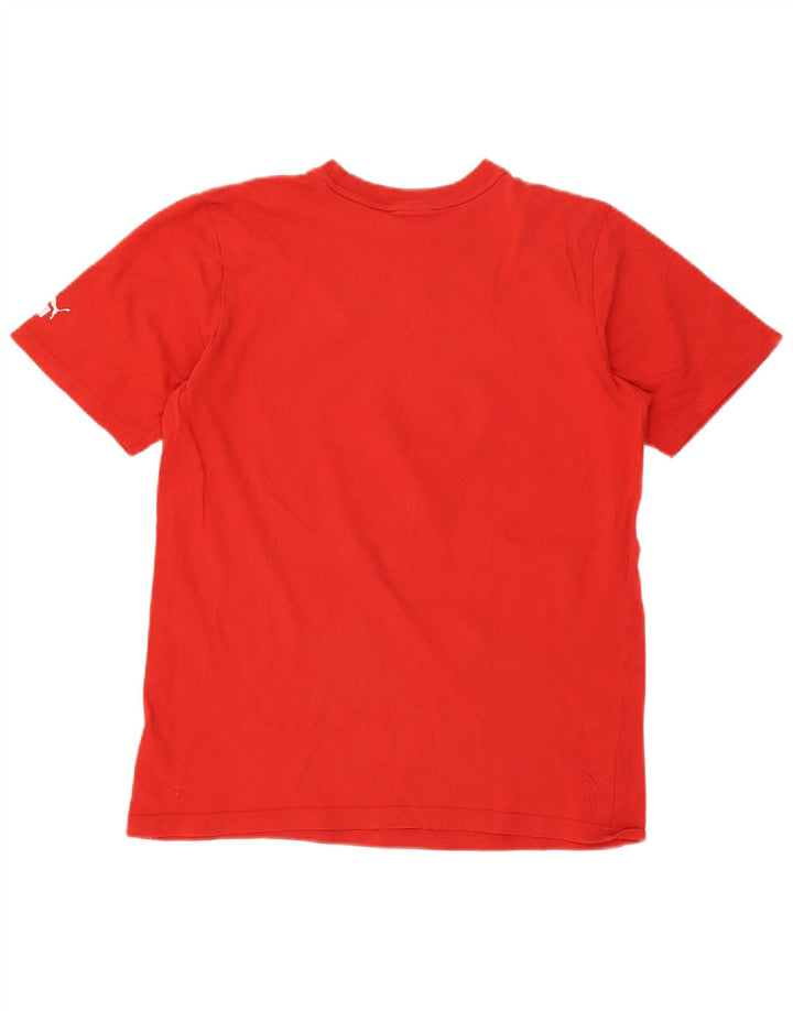 Camiseta Puma Meninos Graphic 15-16 Anos Vermelho